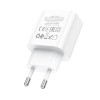 Мережевий зарядний пристрій HOCO C76A Pro Majestic single port PD30W charger White (Белый)- № 6