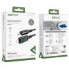 Кабель ACEFAST C6-01 Type-C to iP, 3A, 30W, 1.2m, nylon, zinc connectors, Black (Черный)- № 4