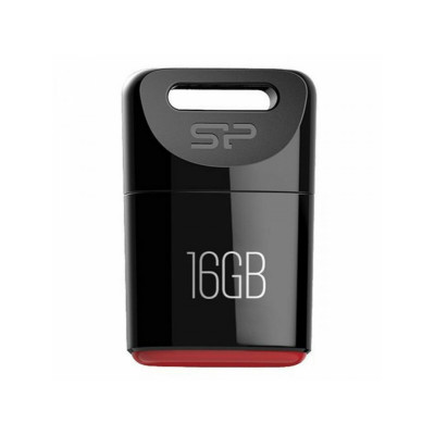 Flash SiliconPower USB 2.0 Touch T06 16Gb Black - зображення 1
