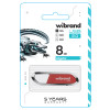 Флеш-накопичувач Wibrand USB 2.0 Aligator 8Gb Dark Red (Красный)- № 2