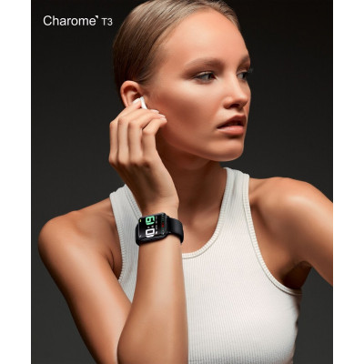 Смарт-годинник CHAROME T3 Sincerity Smart Watch Black - зображення 6