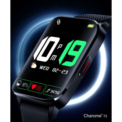Смарт-годинник CHAROME T3 Sincerity Smart Watch Black - изображение 5