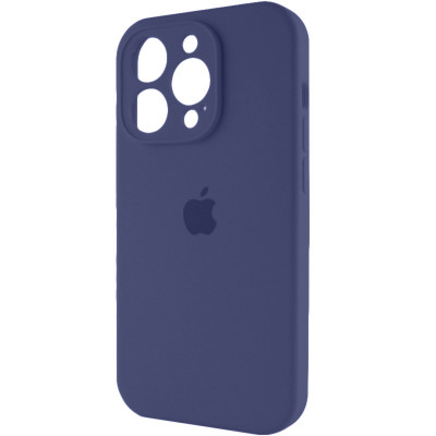 Чохол для смартфона Silicone Full Case AA Camera Protect for Apple iPhone 13 Pro Max 7,Dark Blue (FullAAi13PM-7) - изображение 2
