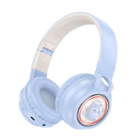 Навушники HOCO W50 Cute fun BT headphones Blue