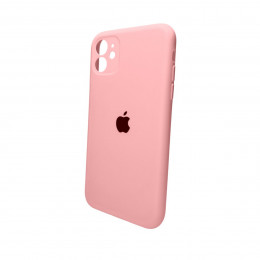Чохол для смартфона Silicone Full Case AA Camera Protect for Apple iPhone 11 Pro кругл 41,Pink