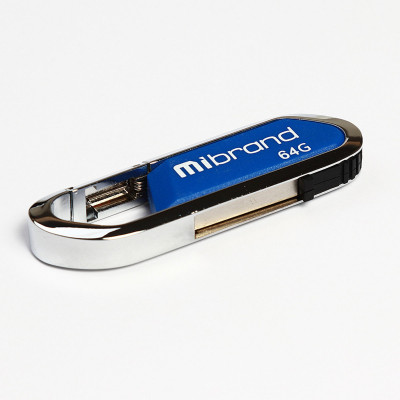 Flash Mibrand USB 2.0 Aligator 64Gb Blue - изображение 1