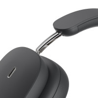 Бездротові навушники Baseus Bowie H1 Noise-Cancellation Wireless Headphones Grey (Колір Grey) - фото № 6