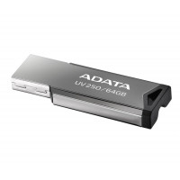 Флеш-накопичувач ADATA USB 2.0 AUV 250 64Gb Black (Колір Черный) - фото № 2