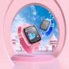 Дитячий cмарт-годинник Hoco Y100 children watch with call function Pink (7089)- № 3