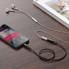 Кабель-перехiдник ACEFAST C1-05 Lightning to 3.5mm aluminum alloy headphones adapter cable Black (7073)- № 3
