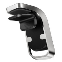 Автотримач для телефона HOCO CA74 Universe air outlet magnetic car holder Black+Silver (Цвет Черный) - фото № 3