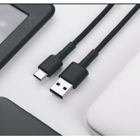 Кабель Xiaomi USB Type-C Mi Braided USB Type-C Cable 100cm Black (Цвет 7073) - фото № 5