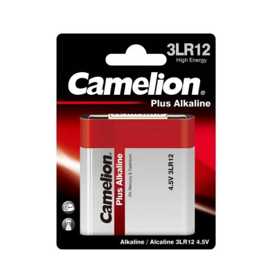 Батарейка CAMELION Plus ALKALINE 3LR12 BP1 1шт (C-11000112) (4260033150073) - зображення 1