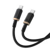 Кабель Baseus Dura Series Fast Charging Cable Type-C to Type-C 100W 1m Gold+Black (Gold-Black)- № 5
