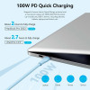 Кабель Vention USB 2.0 C Male to C Male 5A Cable 2M Light Green Silicone Type (TAWGH) - № 6