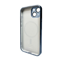Чохол для смартфона AG Glass Sapphire Frame MagSafe Logo for Apple iPhone 15 Sierra Blue (Колір Sierra Blue) - фото № 2