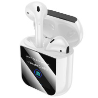 Бездротові навушники BOROFONE BW86 Brocade true wireless BT headset with touch screen White (Колір White) - фото № 4