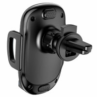Автотримач для телефона BOROFONE BH52 Windy air outlet car holder Black Grey (Колір Black-Gray) - фото № 4