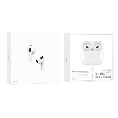 Навушники HOCO EW26 True wireless stereo headset White (6931474779236) - зображення 3