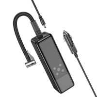 Автомобільний насос HOCO ZP5 May smart air pump Black (Цвет Black ice) - фото № 4