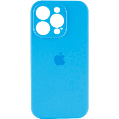 Чохол для смартфона Silicone Full Case AA Camera Protect for Apple iPhone 13 Pro 44,Light Blue - зображення 1