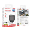 Мережевий зарядний пристрій BOROFONE BAS56A Absolute PD45W (2C1A) charger set (C to C) (EU) Black (7073)- № 3