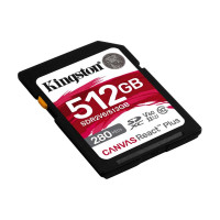 Карта пам'яті SDXC (UHS-II U3) Kingston Canvas React Plus 512Gb class 10 V60 (R280MB/s, W150MB/s)  - фото № 2