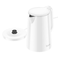 Електрочайник HOCO HE11 1.7L electric kettle (EU) White (Цвет Білий) - фото № 3