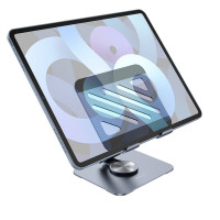 Підставка для планшета BOROFONE BH115 Vito metal rotating tablet holder Metal Gray (Колір Metal Gray) - фото № 6