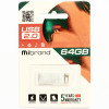 Flash Mibrand USB 2.0 Chameleon 64Gb Silver - зображення 2