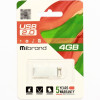 Flash Mibrand USB 2.0 Chameleon 4Gb Silver - зображення 2