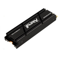 Накопичувач SSD M.2 Kingston FURY Renegade with Heatsink 500GB 2280 NVMe PCIe Gen 4.0 x4 3D TLC NAND  - фото № 2