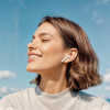 Бездротові навушники BOROFONE BW86 Brocade true wireless BT headset with touch screen White (White)- № 8