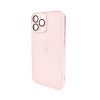 Чохол для смартфона AG Glass Matt Frame Color Logo for Apple iPhone 13 Pro Max Chanel Pink (AGMattFrameiP13PMPink)