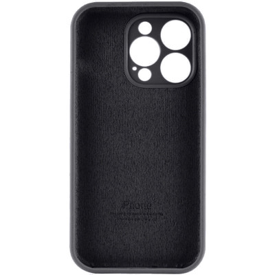 Чохол для смартфона Silicone Full Case AA Camera Protect for Apple iPhone 13 Pro Max 14,Black - изображение 4