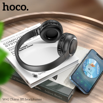 Навушники HOCO W41 Charm BT headphones Black - зображення 3