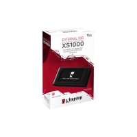 Портативний SSD Kingston XS1000 BOC 1TB USB 3.2 Gen2 Type-C 3D NAND (Цвет Black) - фото № 2