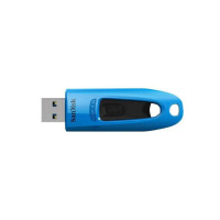 Флеш-накопичувач SanDisk USB 3.0 Ultra 64Gb (130Mb/s) Blue (Колір Синий) - фото № 4