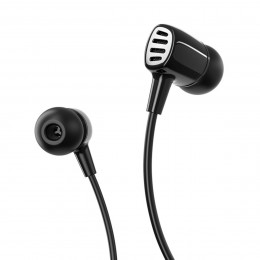 Навушники BOROFONE BM43 Remy universal earphones with mic Black