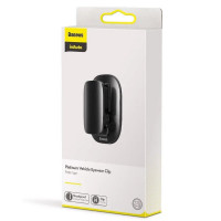 Автомобільний тримач для окулярів Baseus Platinum Vehicle eyewear clip （Paste type） Black  - фото № 7