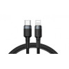 Кабель Baseus Cafule Cable Type-C to iP PD 18W 1m Gray+Black k12347 - № 1 Кабель Baseus Cafule Cable Type-C to iP PD 18W 1m Gray+Black (Темно-серый) Baseus - № 1