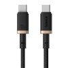 Кабель Baseus Dura Series Fast Charging Cable Type-C to Type-C 100W 1m Gold+Black (Gold-Black) Baseus - № 1