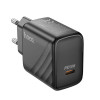 Мережевий зарядний пристрій HOCO CS22A Value single port PD30W charger Black - изображение 2