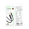 Аудіокабель BOROFONE BL22 Dignity audio cable AUX Black (7073)- № 2