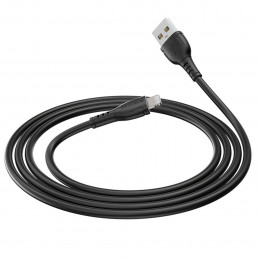 Кабель BOROFONE BX51 USB to iP 2.4A,1m, PVC, PVC connectors, Black