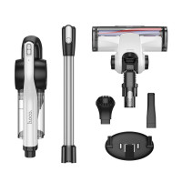 Пилосос HOCO HY11 Wireless handheld roller brush vacuum cleaner (EU) White (Колір Білий) - фото № 6