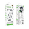 Мережевий подовжувач BOROFONE BAC9 Power 3-position socket(PD20W/1C3A)(EU/GER)(L=3M) White (7068)- № 7