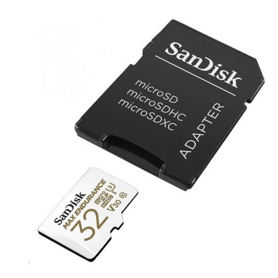 microSDHC (UHS-1 U3) SanDisk Max Endurance 32Gb class 10 V30 (100Mb/s) (adapterSD) - изображение 2