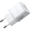 Мережевий зарядний пристрій Baseus Palm Fast Charger C+U 20W EU Moon White k57417 - № 1 Мережевий зарядний пристрій Baseus Palm Fast Charger C+U 20W EU Moon White (White) Baseus - № 1