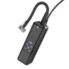 Автомобільний насос HOCO ZP5 May smart air pump Black (Black ice)- № 2